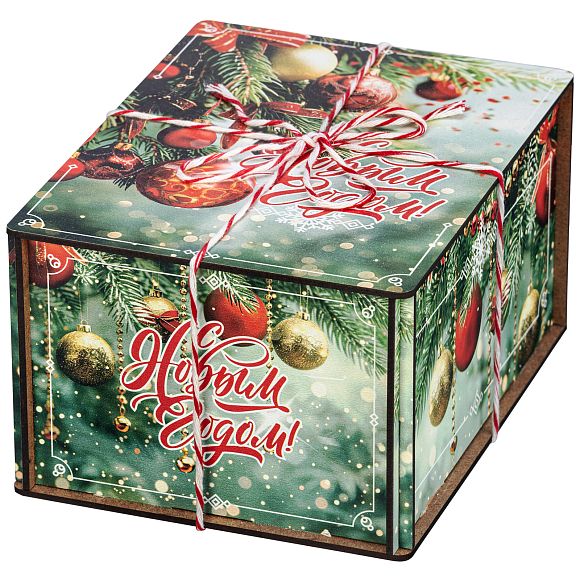 Сладкий новогодний подарок Зеленое Чудо (малая) Мега Хит